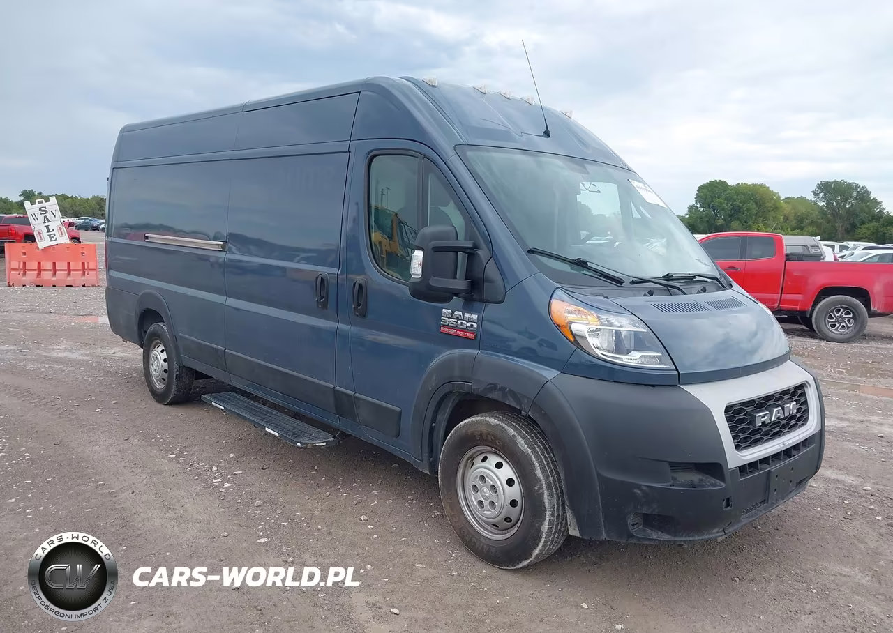 2019 Ram Promaster 3500 Cargo Van High Roof 159 Wb Ext – zdjęcie 1 z 16