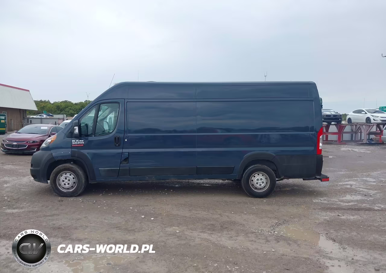 2019 Ram Promaster 3500 Cargo Van High Roof 159 Wb Ext VIN:3C6URVJG0KE553605 - 14