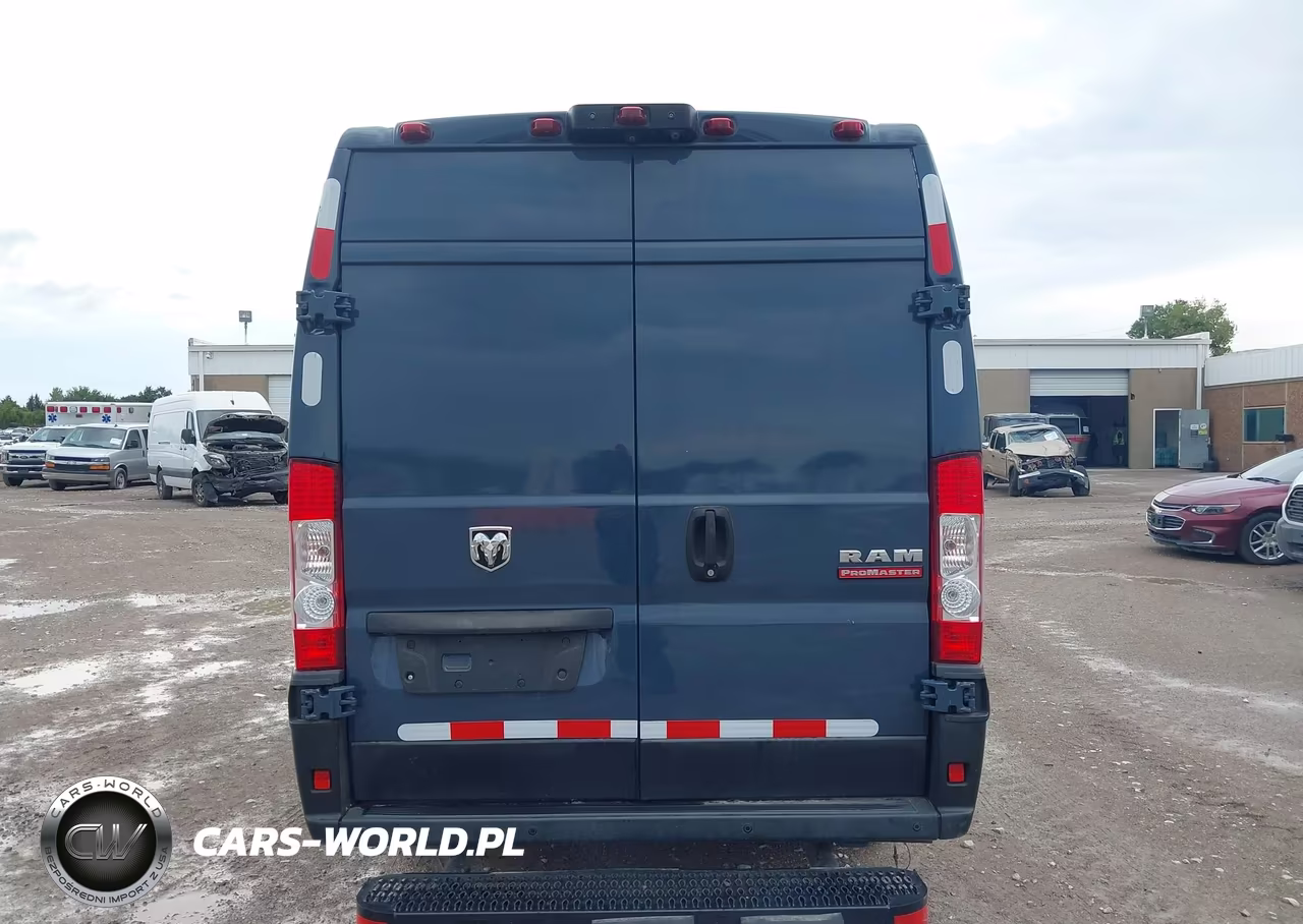 2019 Ram Promaster 3500 Cargo Van High Roof 159 Wb Ext VIN:3C6URVJG0KE553605 - 16