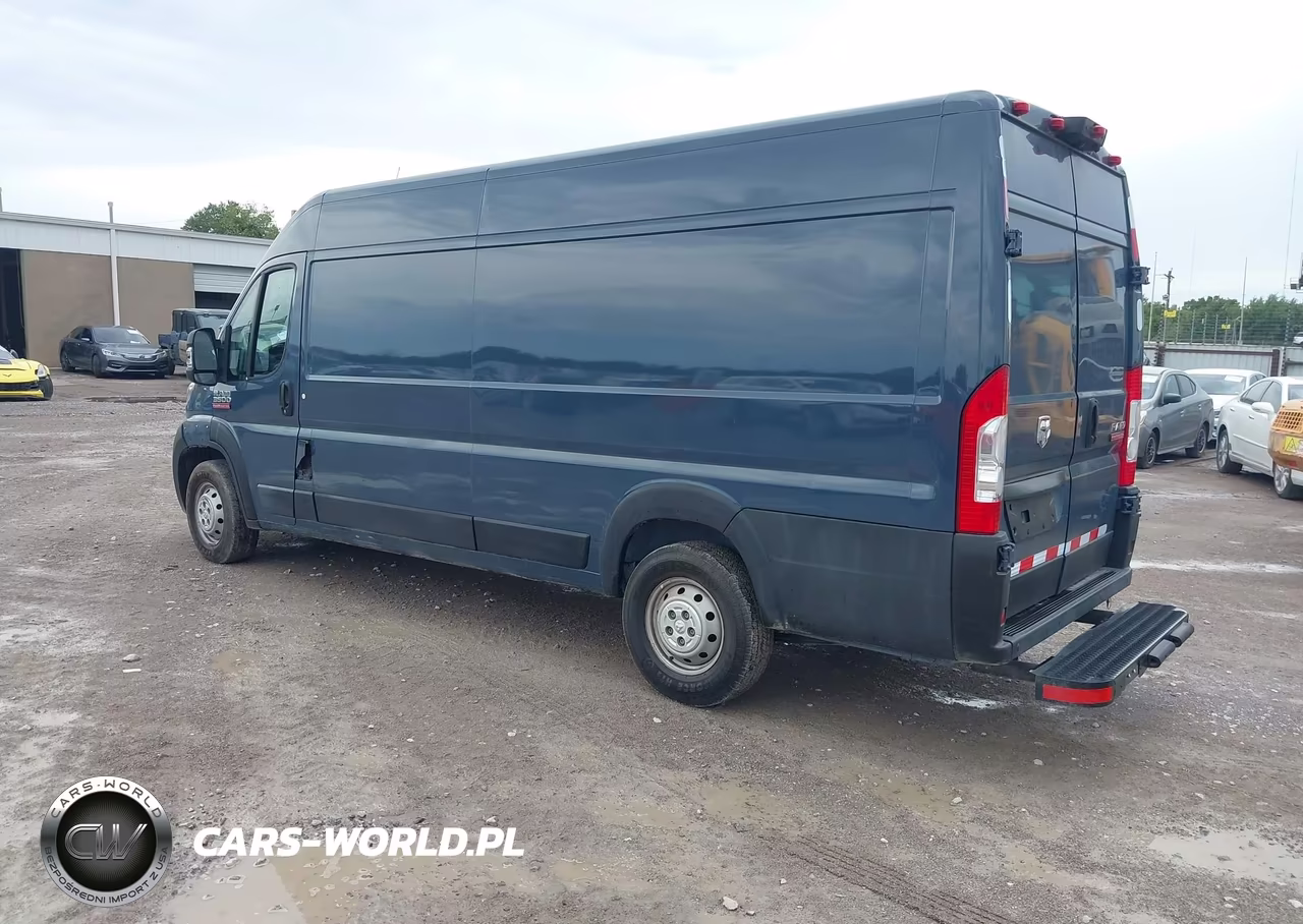 2019 Ram Promaster 3500 Cargo Van High Roof 159 Wb Ext VIN:3C6URVJG0KE553605 - 3