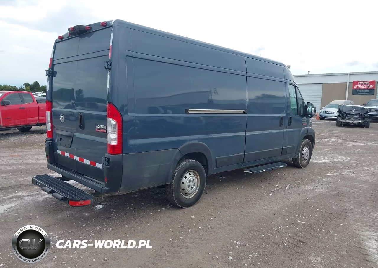 2019 Ram Promaster 3500 Cargo Van High Roof 159 Wb Ext VIN:3C6URVJG0KE553605 - 4