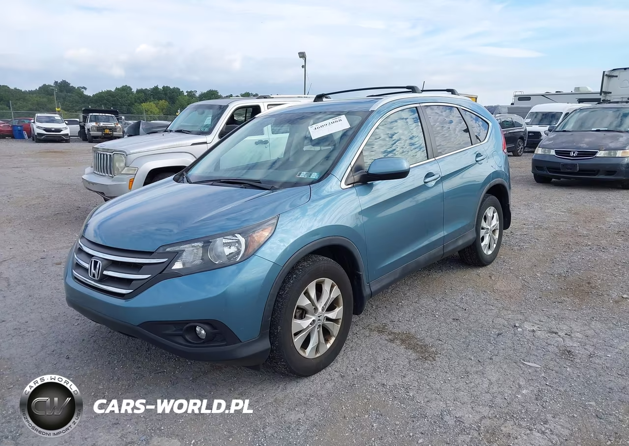 2013 Honda Cr-V Ex-L VIN:5J6RM4H7XDL025989 - 2