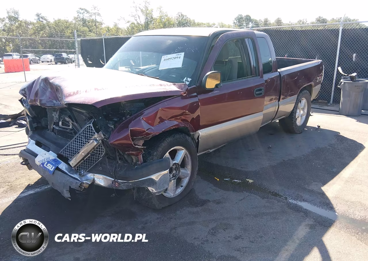 2003 Chevrolet Silverado 1500 Ls VIN:2GCEK19TX31342602 - 2