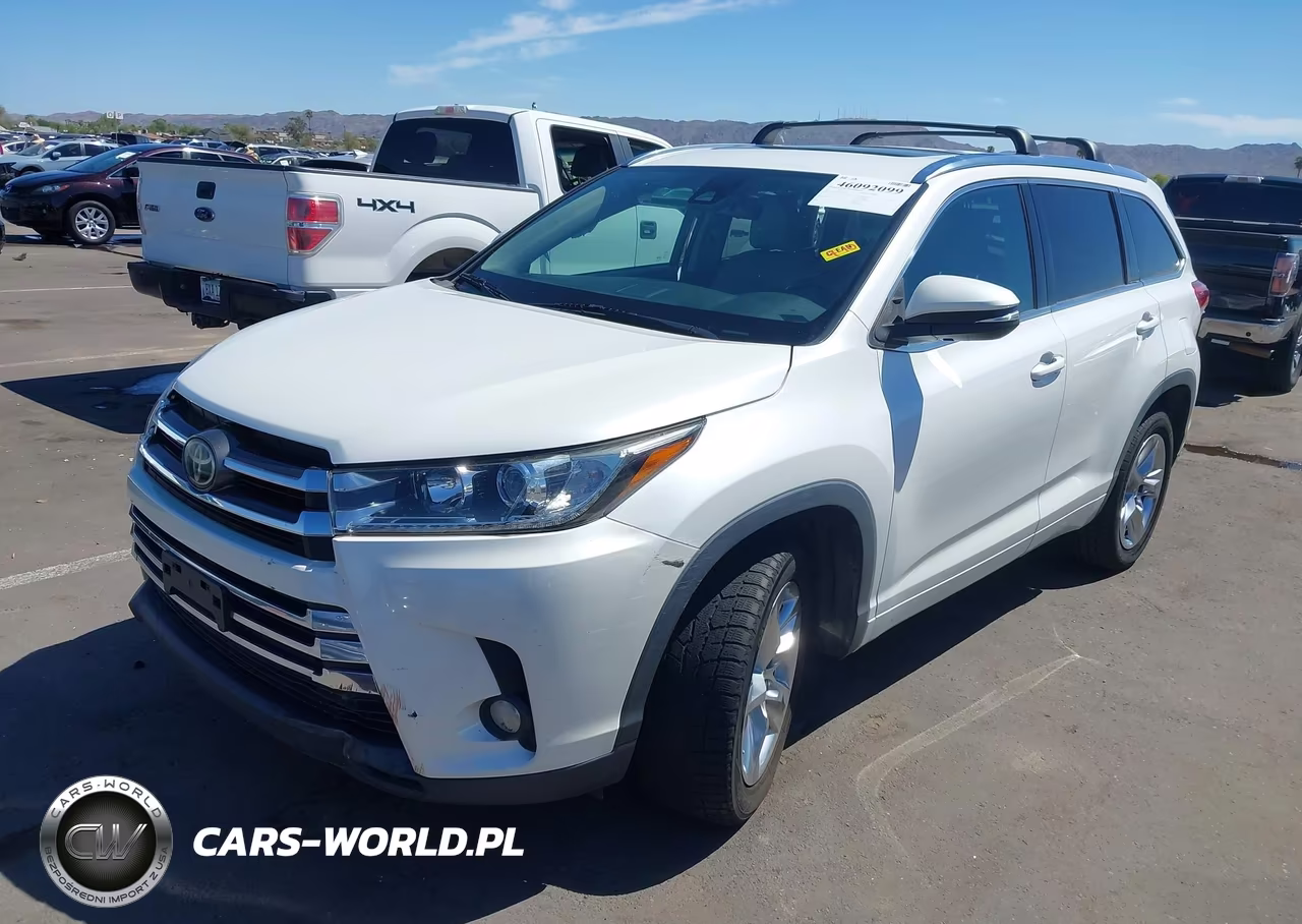 2017 Toyota Highlander Limited VIN:5TDYZRFH8HS210932 - 2