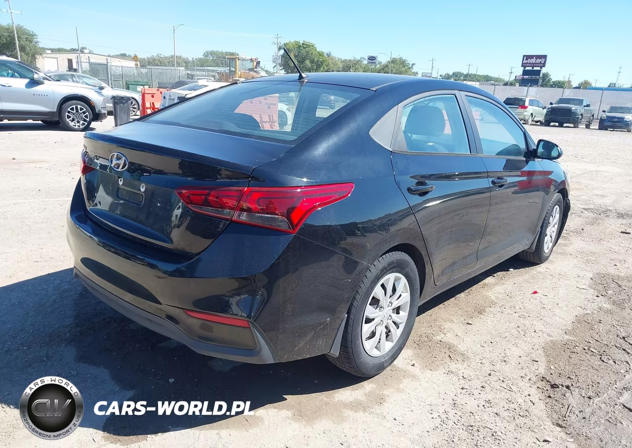 2020 Hyundai Accent Se VIN:3KPC24A63LE121960 - 4