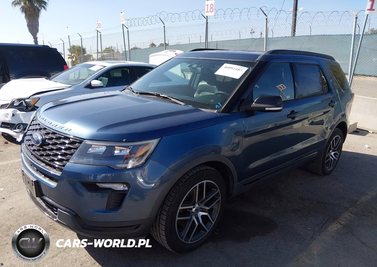2018 Ford Explorer Sport VIN:1FM5K8GT6JGB79387 - 2