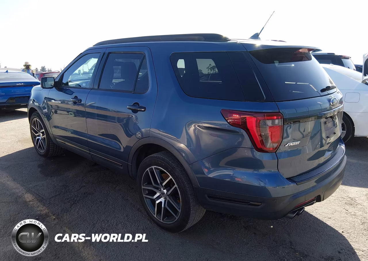 2018 Ford Explorer Sport VIN:1FM5K8GT6JGB79387 - 3