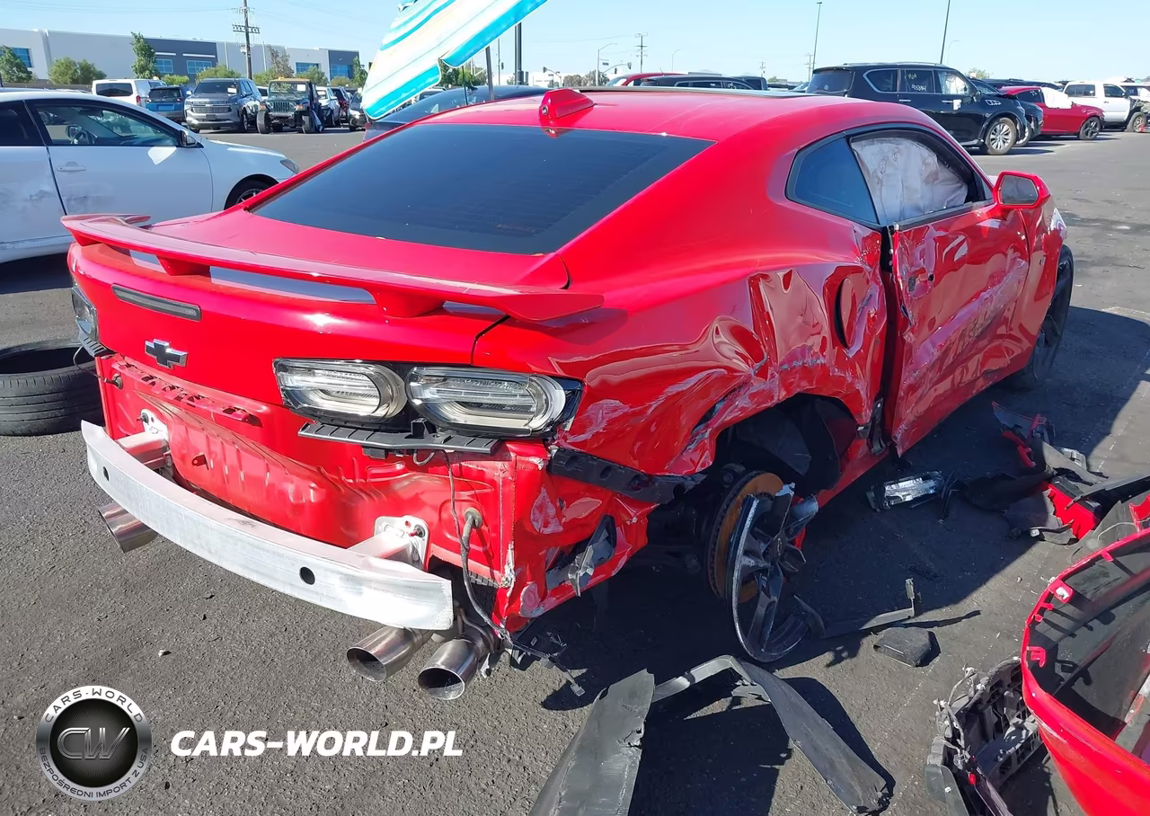 2021 Chevrolet Camaro Rwd 2Ss VIN:1G1FH1R77M0119042 - 4