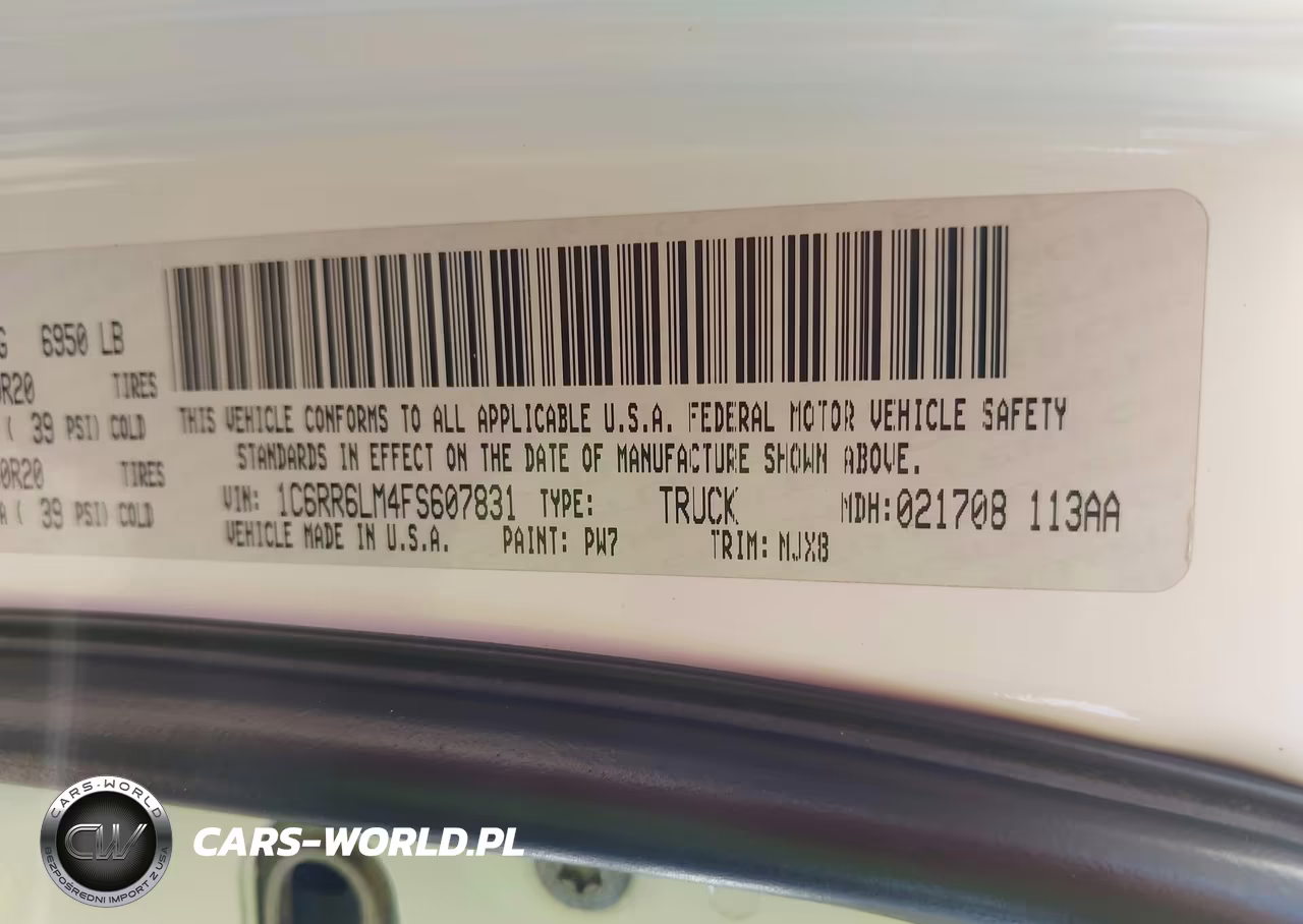 2015 Ram 1500 Big Horn VIN:1C6RR6LM4FS607831 - 9