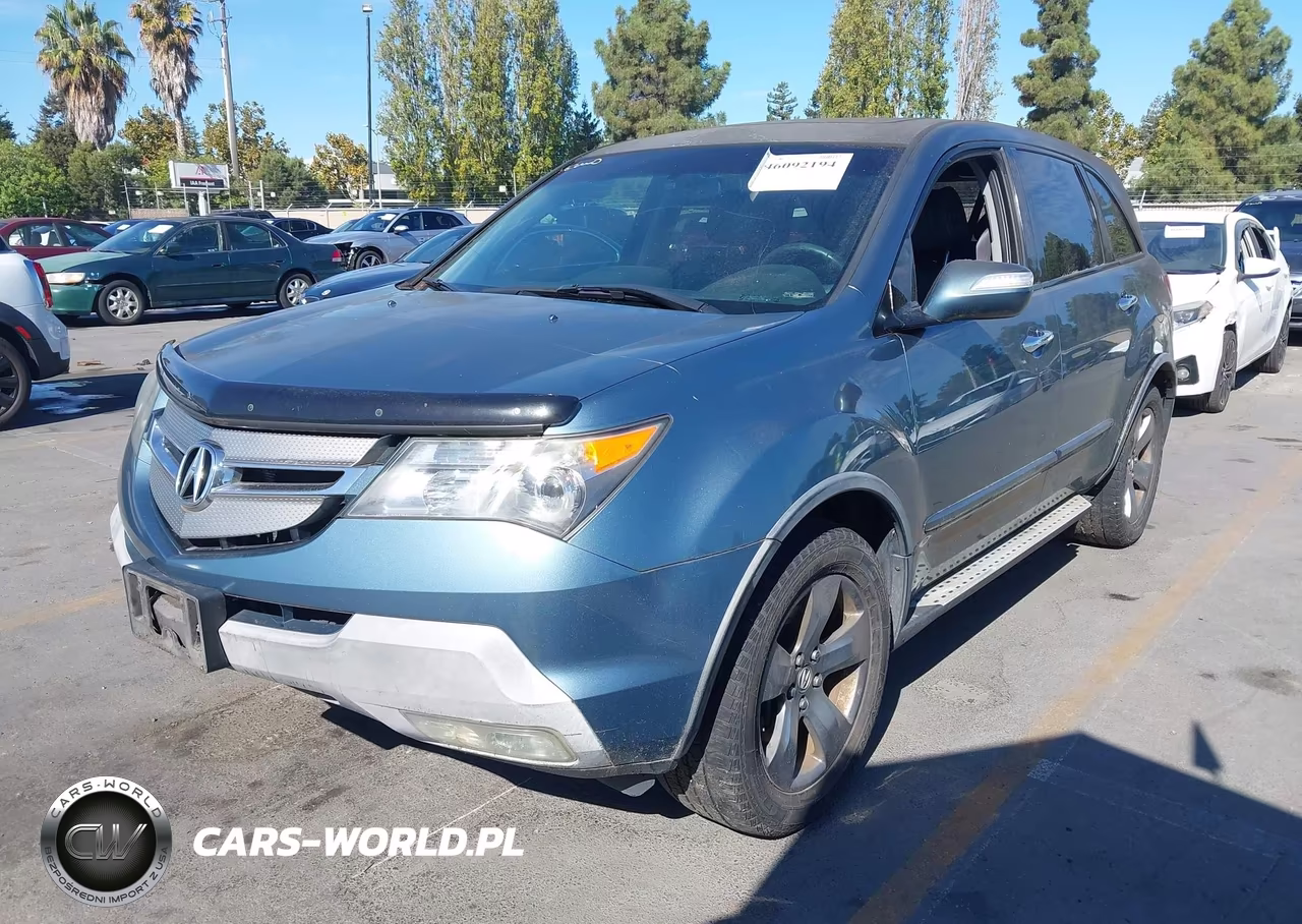 2007 Acura Mdx Sport Package VIN:2HNYD28857H548962 - 2