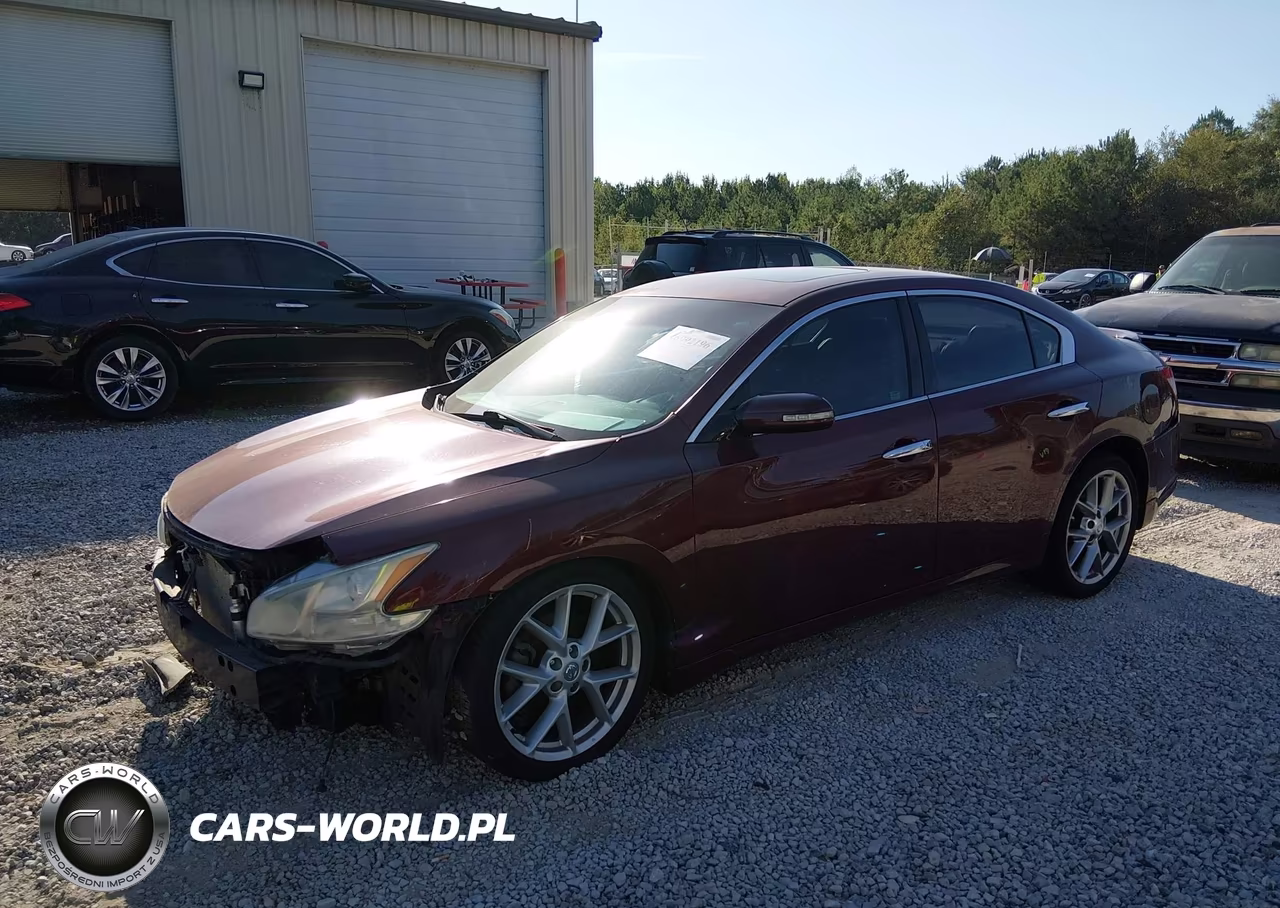 2010 Nissan Maxima 3.5 Sv VIN:1N4AA5AP8AC850376 - 2