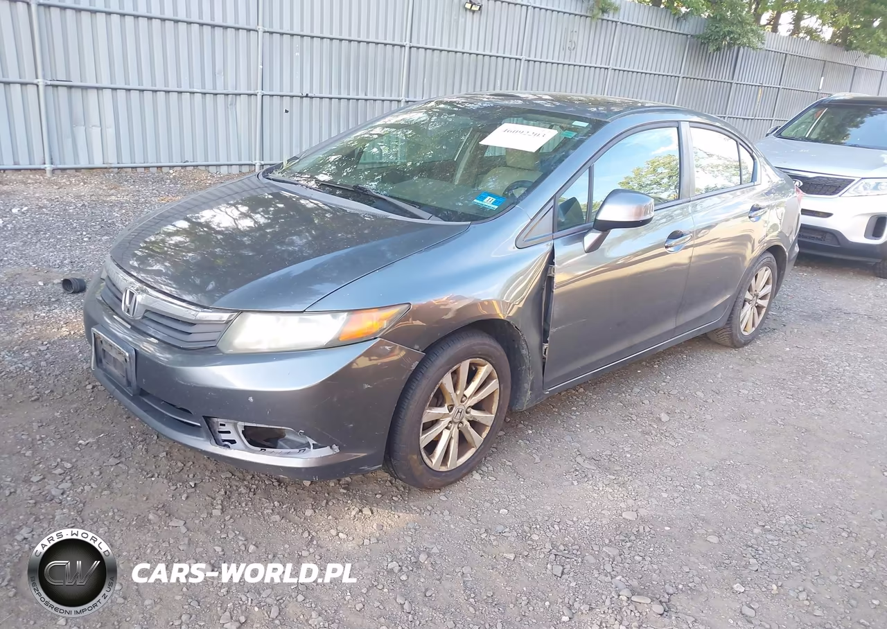 2012 Honda Civic Ex VIN:19XFB2F84CE310998 - 2