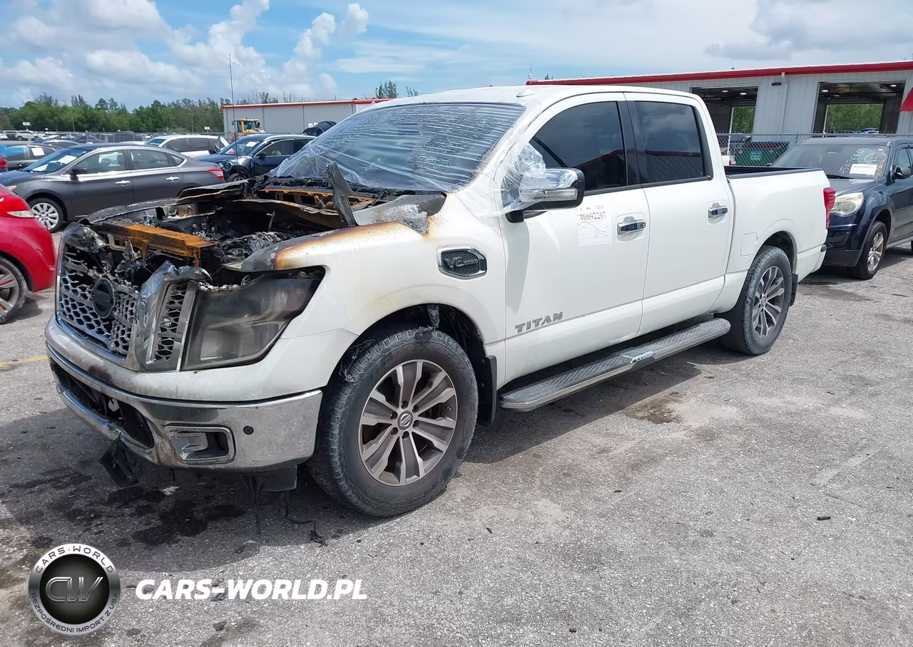 2017 Nissan Titan Sl VIN:1N6AA1E61HN562005 - 2