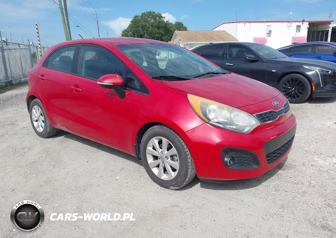 2013 Kia Rio Ex VIN:KNADN5A37D6241465 - 1
