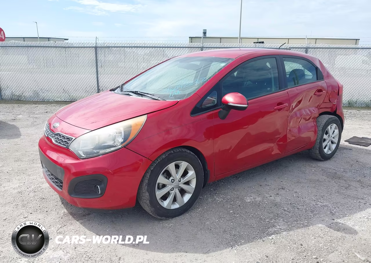 2013 Kia Rio Ex VIN:KNADN5A37D6241465 - 2