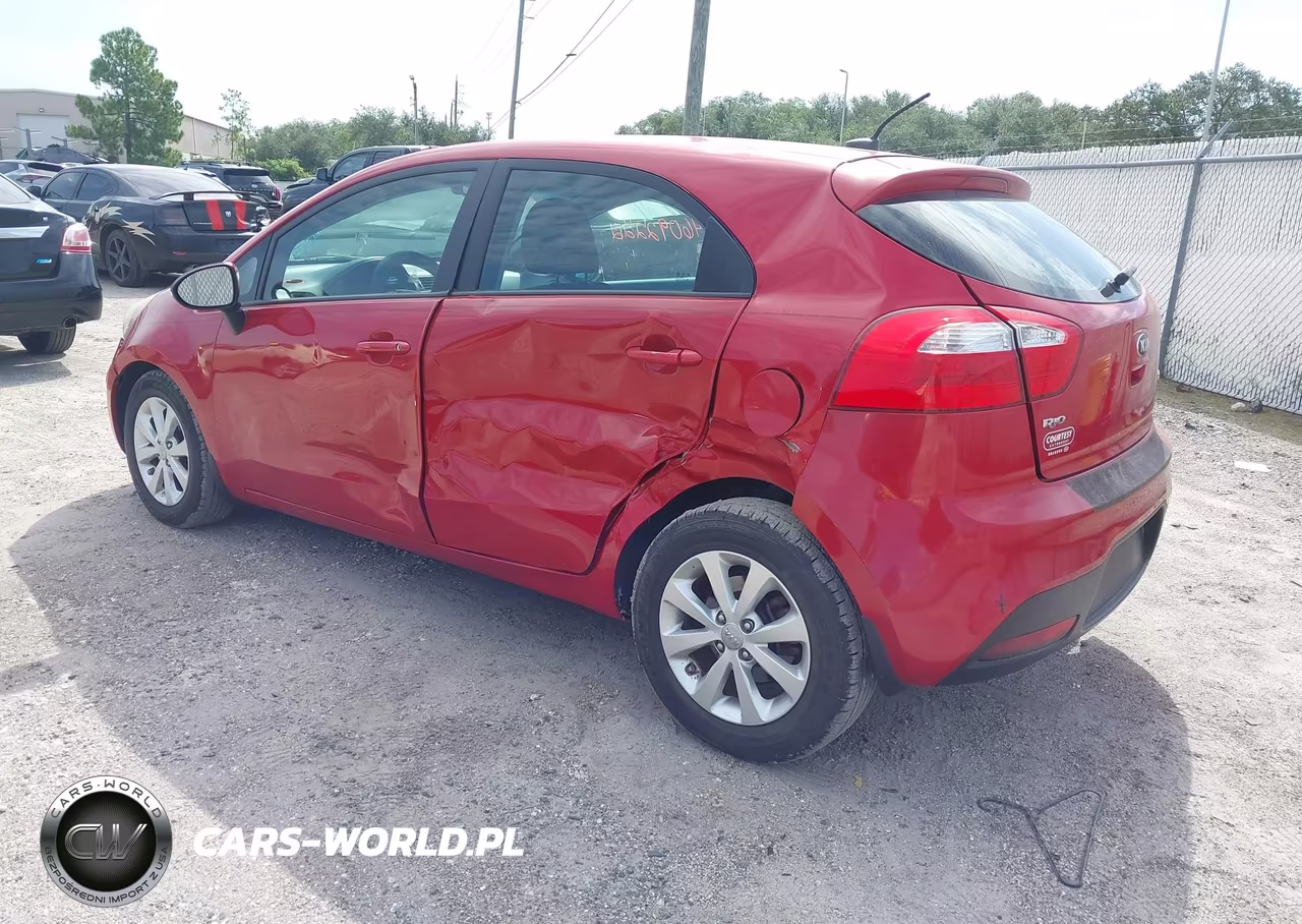 2013 Kia Rio Ex VIN:KNADN5A37D6241465 - 3