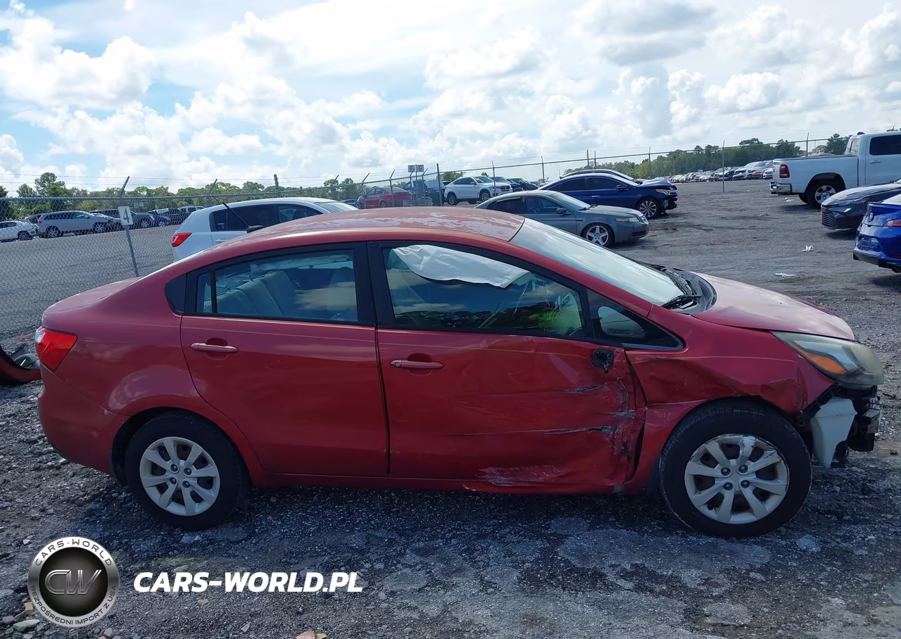 2015 Kia Rio Lx VIN:KNADM4A31F6442021 - 13