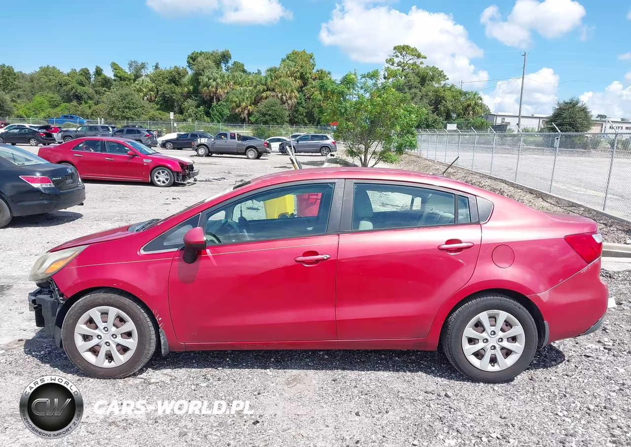 2015 Kia Rio Lx VIN:KNADM4A31F6442021 - 14