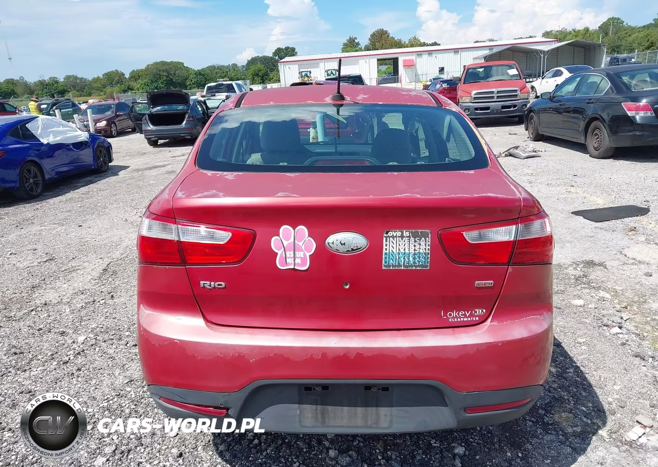 2015 Kia Rio Lx VIN:KNADM4A31F6442021 - 16