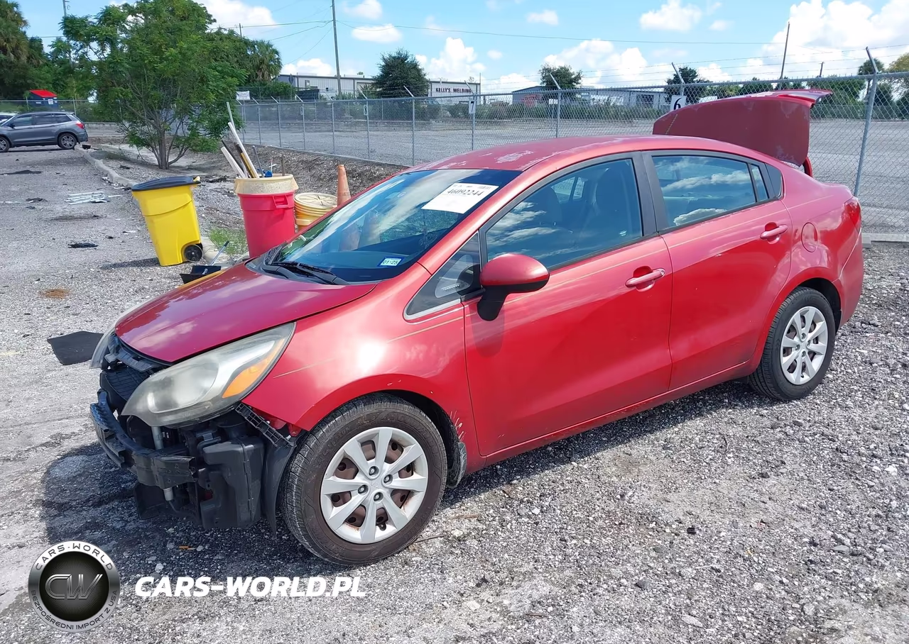 2015 Kia Rio Lx VIN:KNADM4A31F6442021 - 2