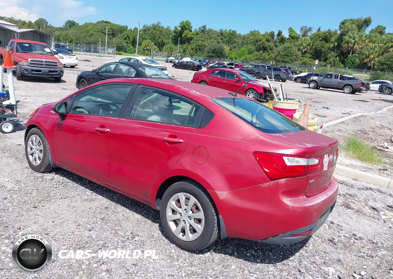 2015 Kia Rio Lx VIN:KNADM4A31F6442021 - 3