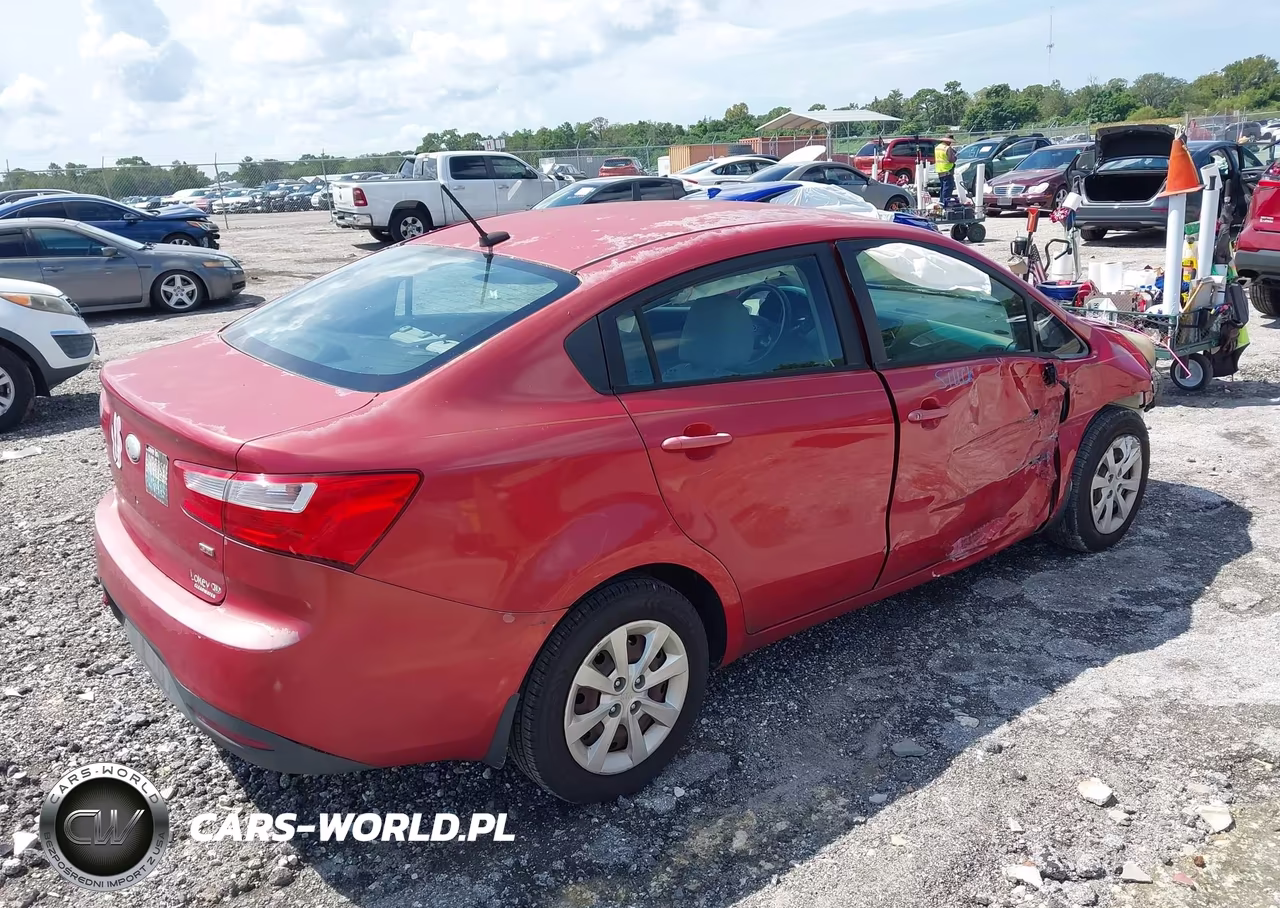2015 Kia Rio Lx VIN:KNADM4A31F6442021 - 4