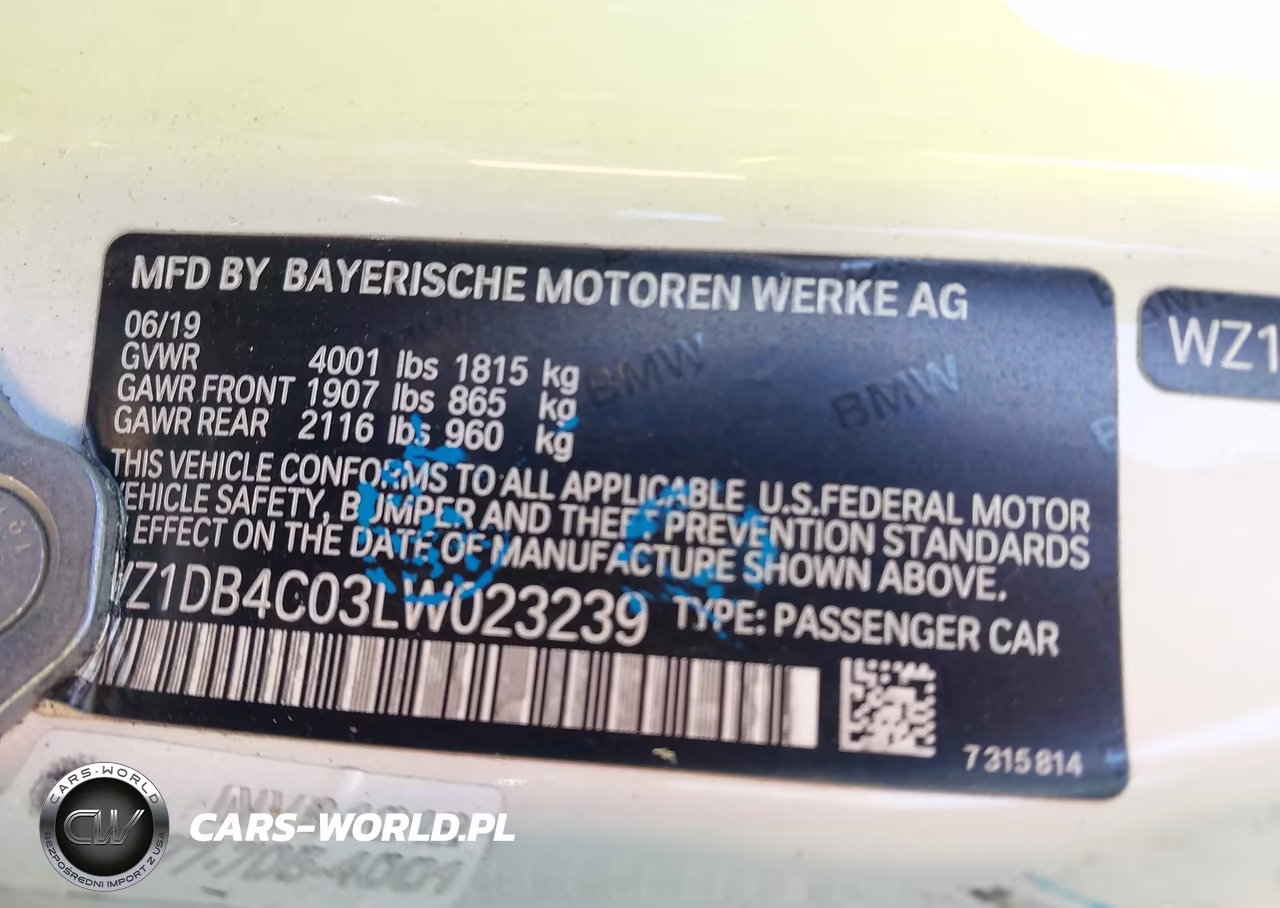 2020 Toyota Gr Supra 3.0 VIN:WZ1DB4C03LW023239 - 9