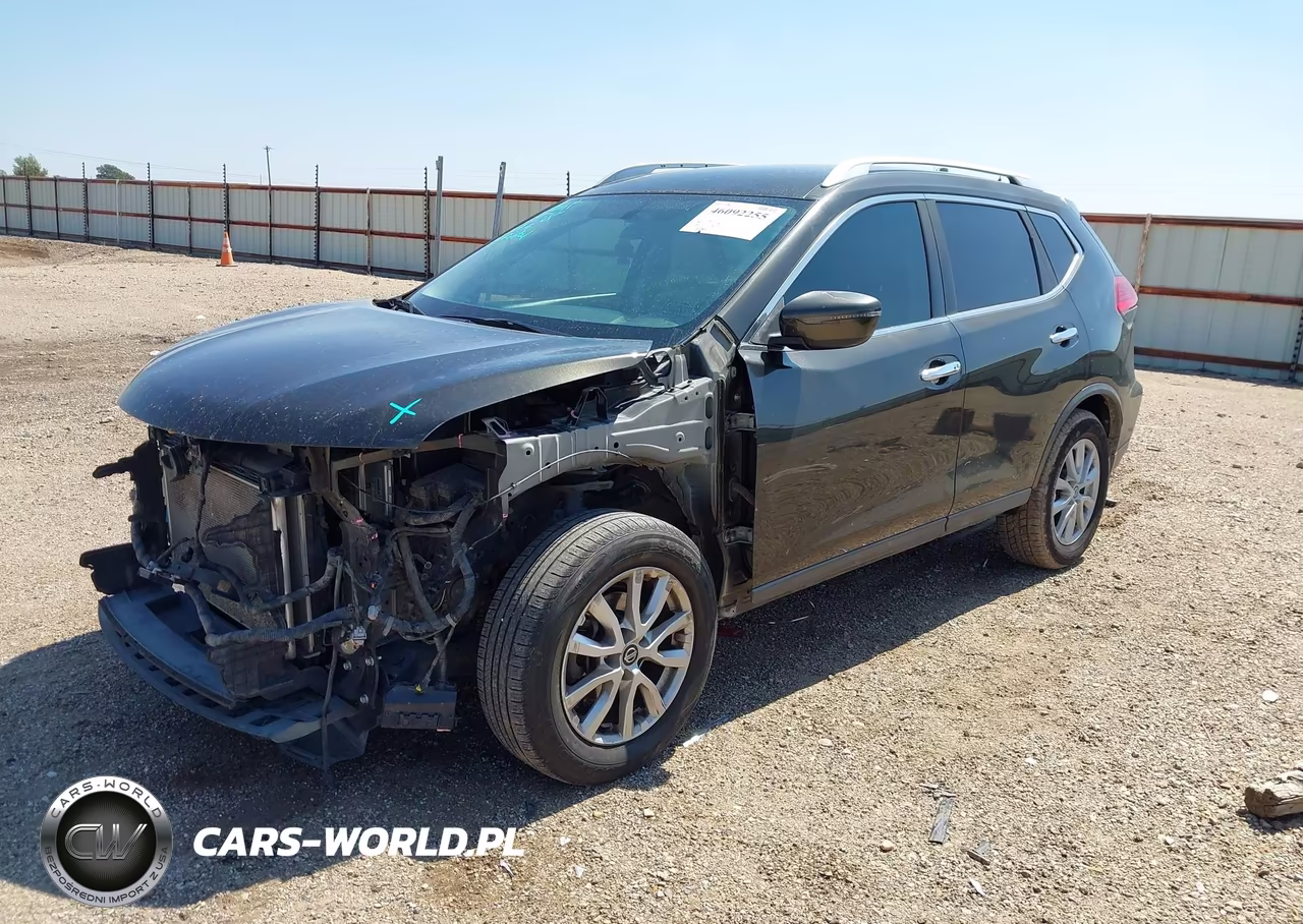 2017 Nissan Rogue Sv VIN:KNMAT2MT2HP585808 - 2