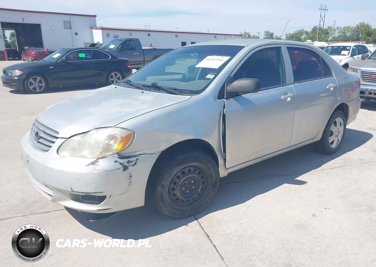 2003 Toyota Corolla Ce VIN:1NXBR32E83Z039551 - 2