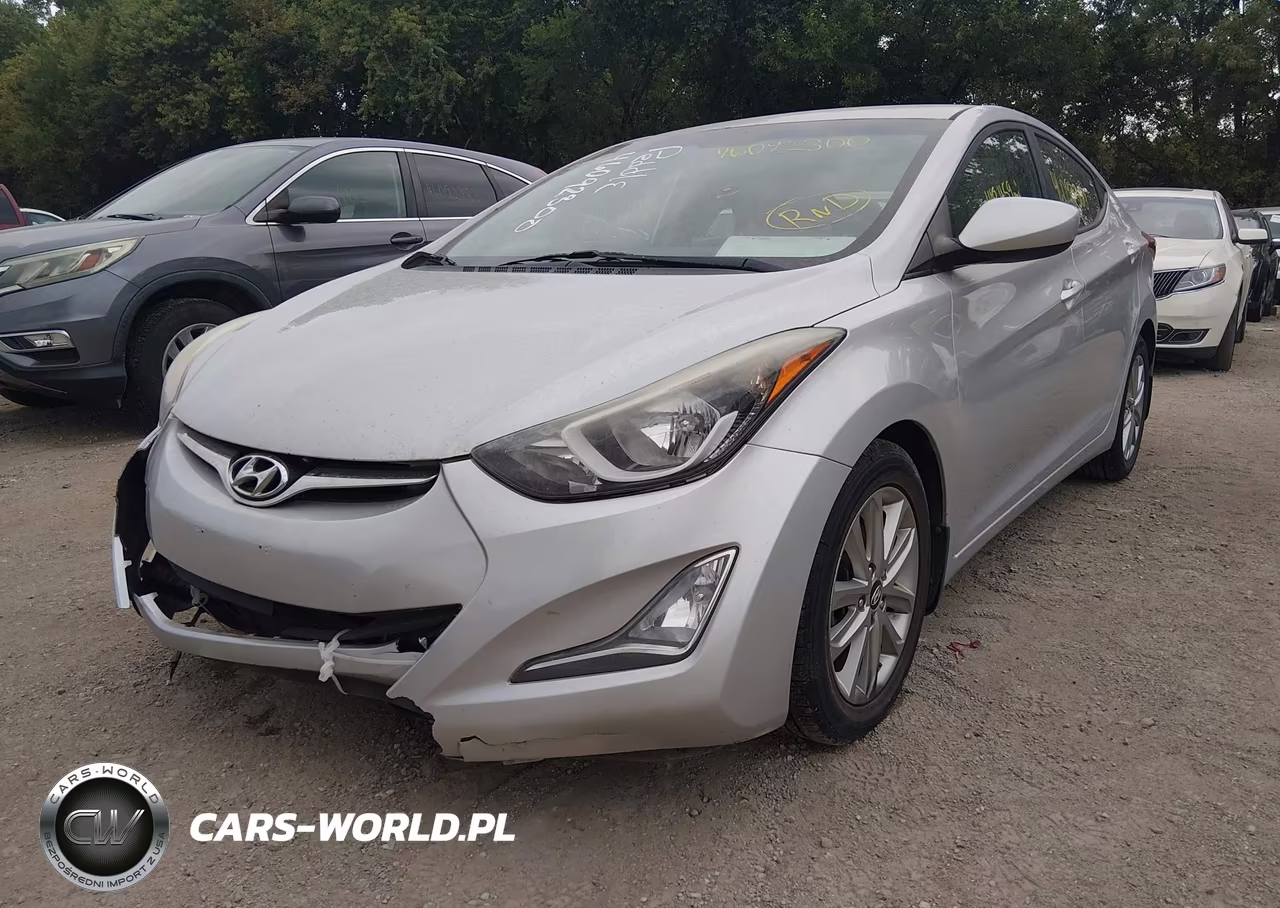 2015 Hyundai Elantra Se VIN:KMHDH4AE2FU279069 - 2