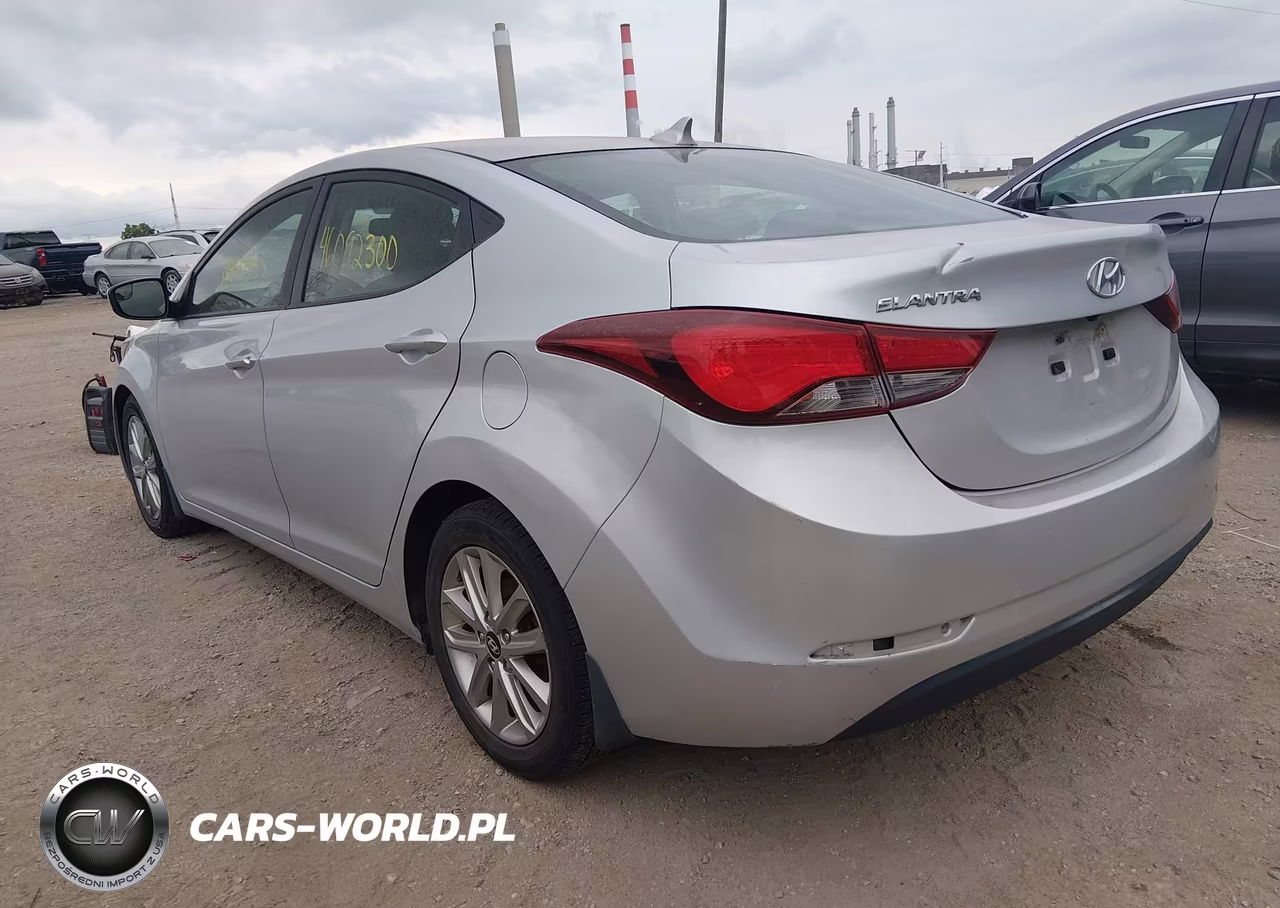 2015 Hyundai Elantra Se VIN:KMHDH4AE2FU279069 - 3