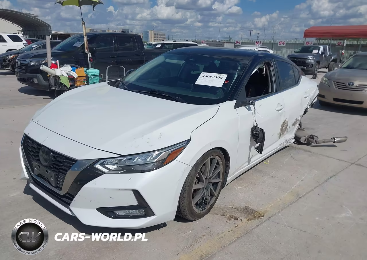 2020 Nissan Sentra Sr Xtronic Cvt VIN:3N1AB8DV5LY258448 - 2