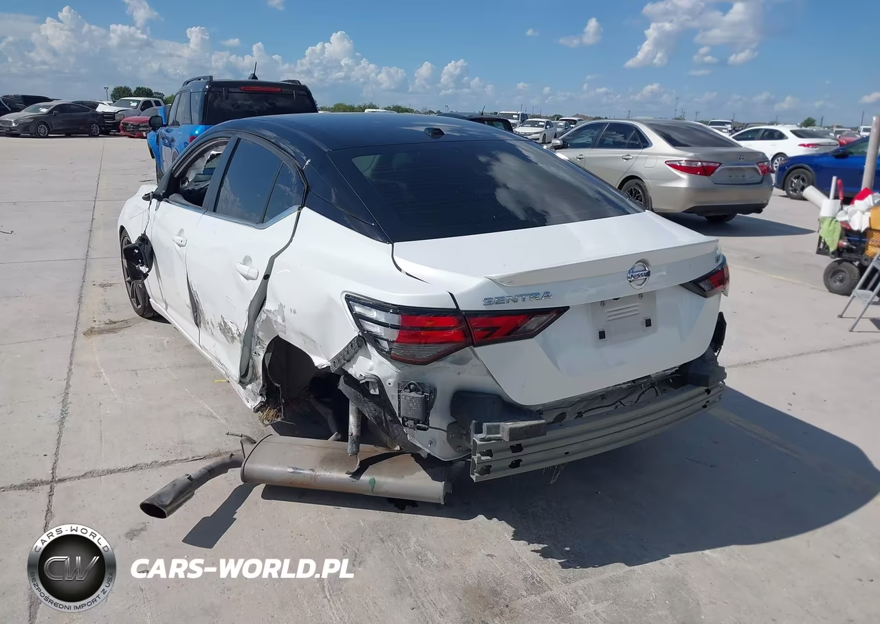 2020 Nissan Sentra Sr Xtronic Cvt VIN:3N1AB8DV5LY258448 - 3