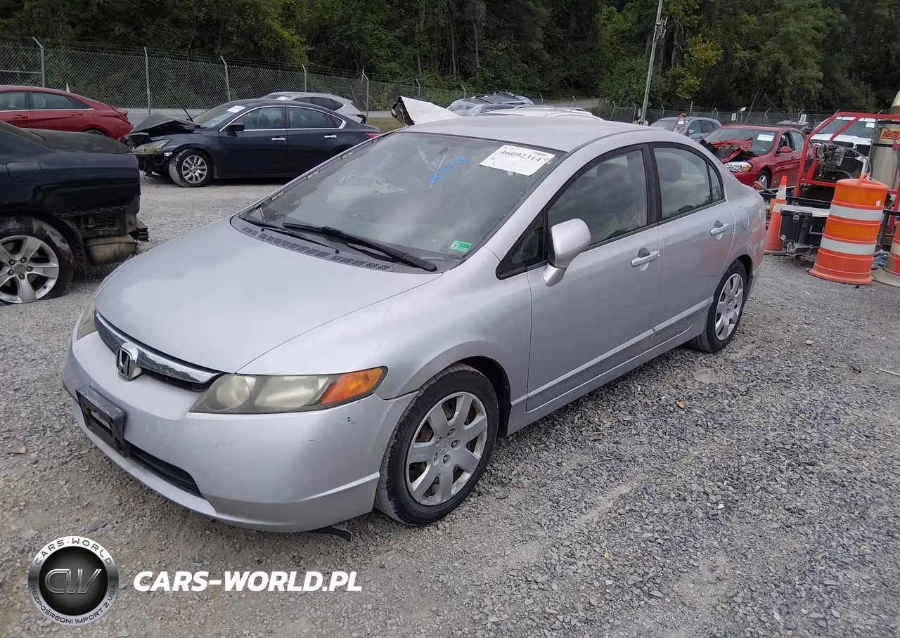 2008 Honda Civic Lx VIN:1HGFA16598L110251 - 2