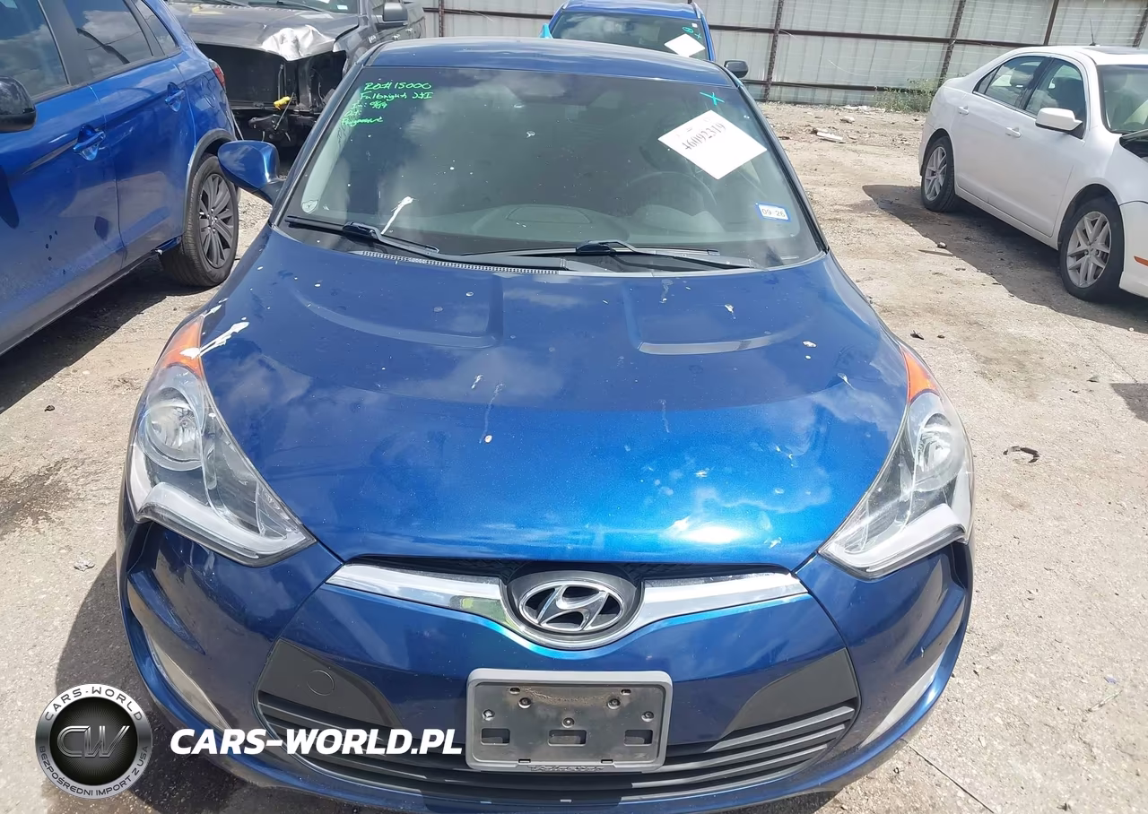 2017 Hyundai Veloster VIN:KMHTC6AD1HU323658 - 12