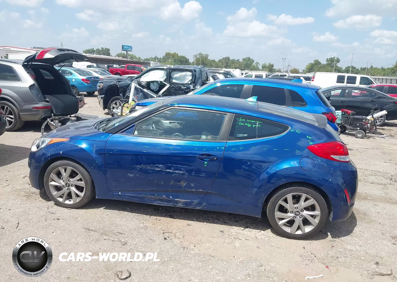 2017 Hyundai Veloster VIN:KMHTC6AD1HU323658 - 14