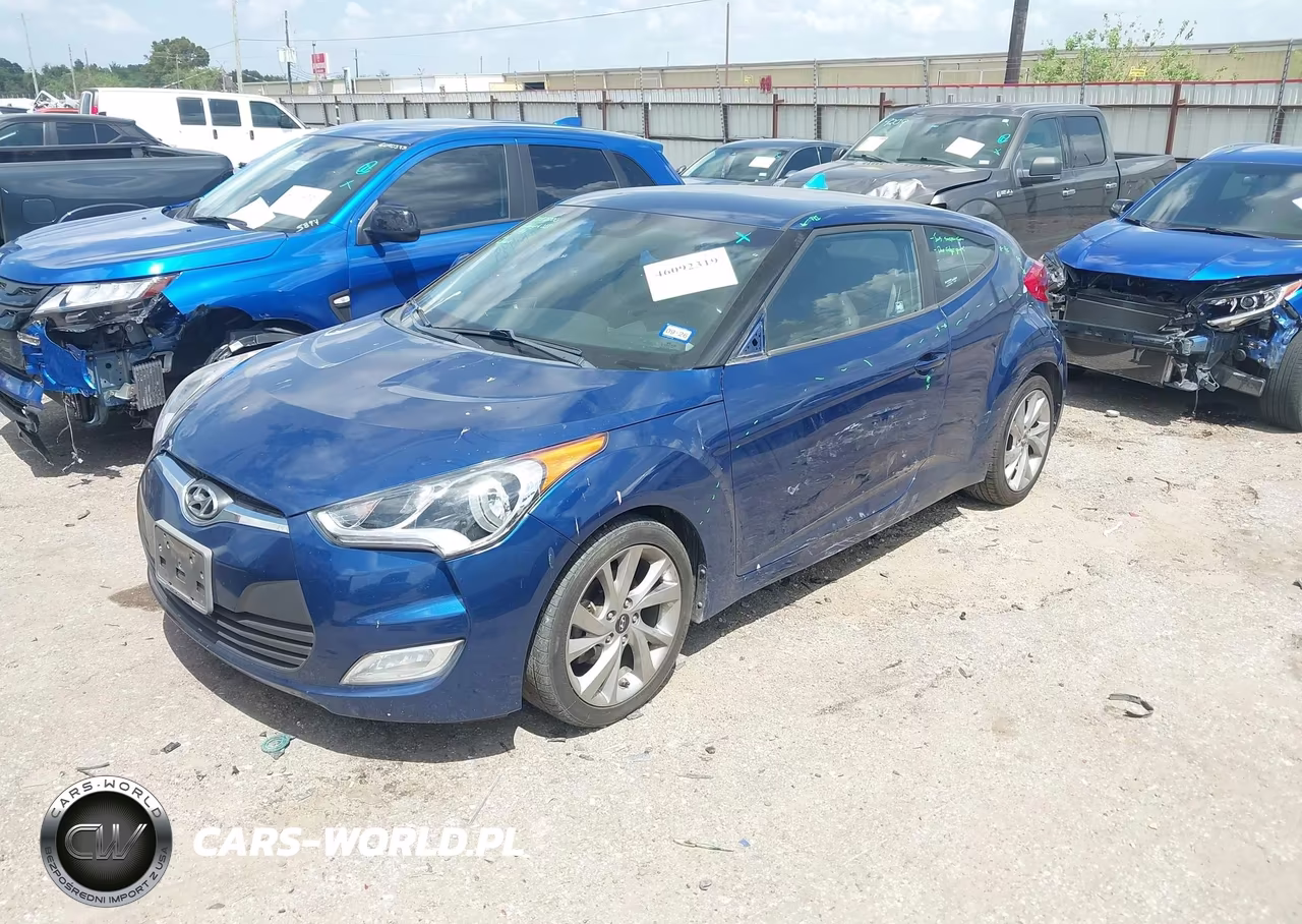 2017 Hyundai Veloster VIN:KMHTC6AD1HU323658 - 2