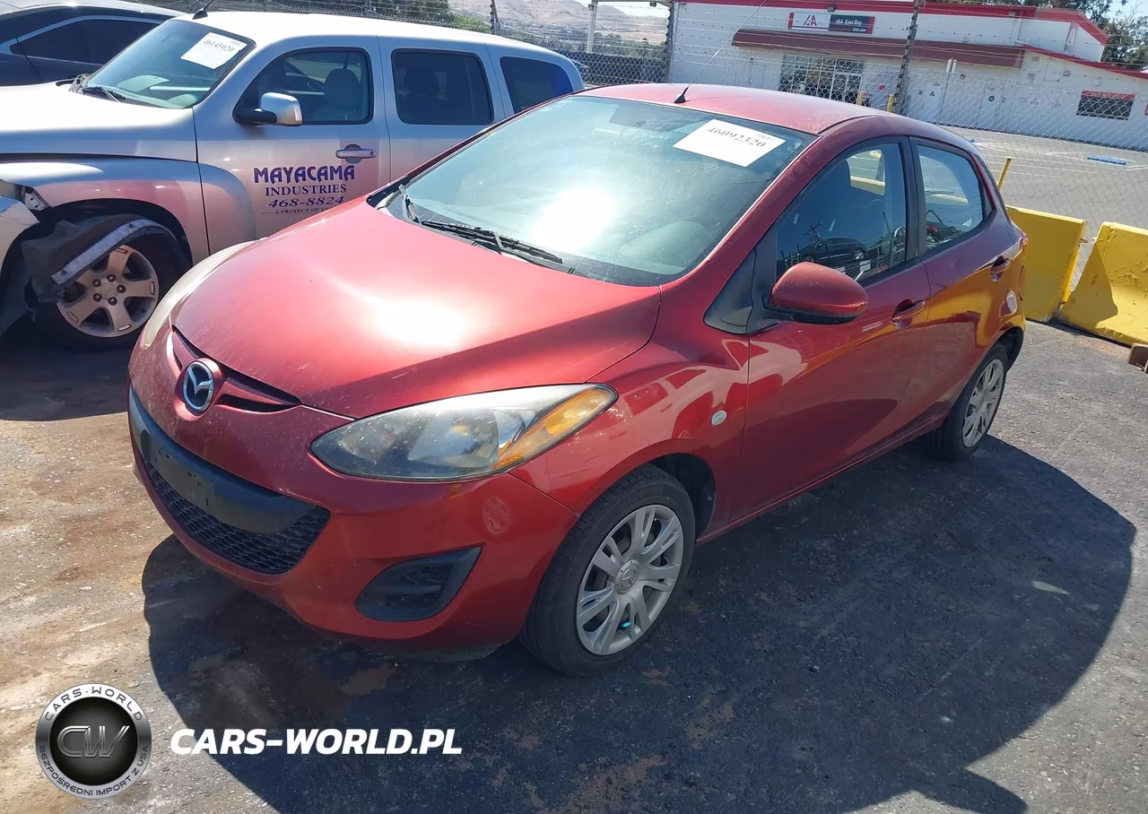 2014 Mazda Mazda2 Sport VIN:JM1DE1KZ1E0186790 - 2