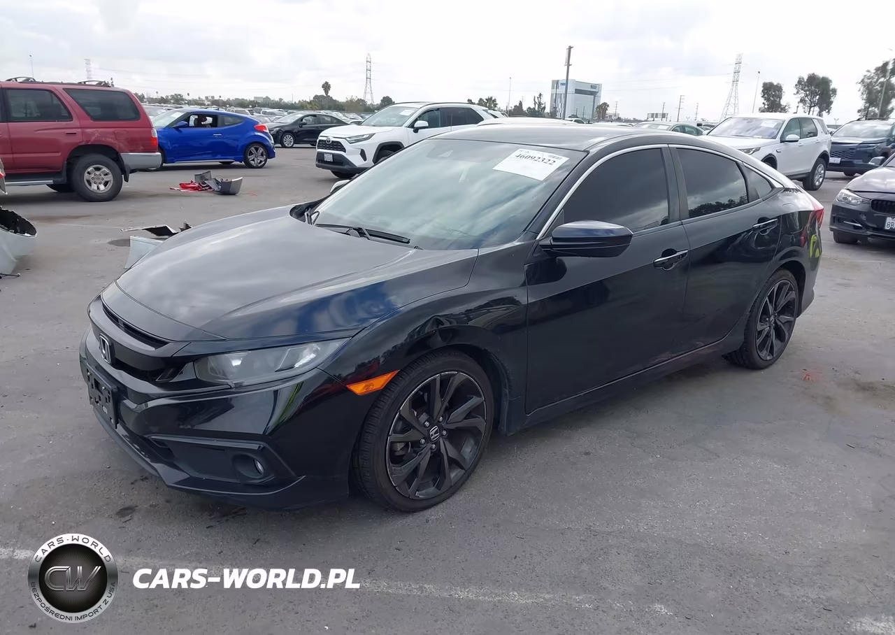 2021 Honda Civic Sport VIN:2HGFC2F81MH511052 - 2