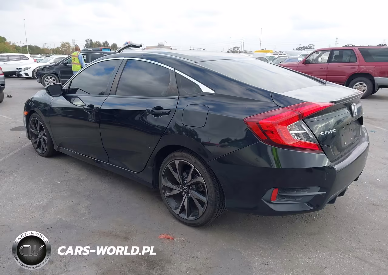 2021 Honda Civic Sport VIN:2HGFC2F81MH511052 - 3