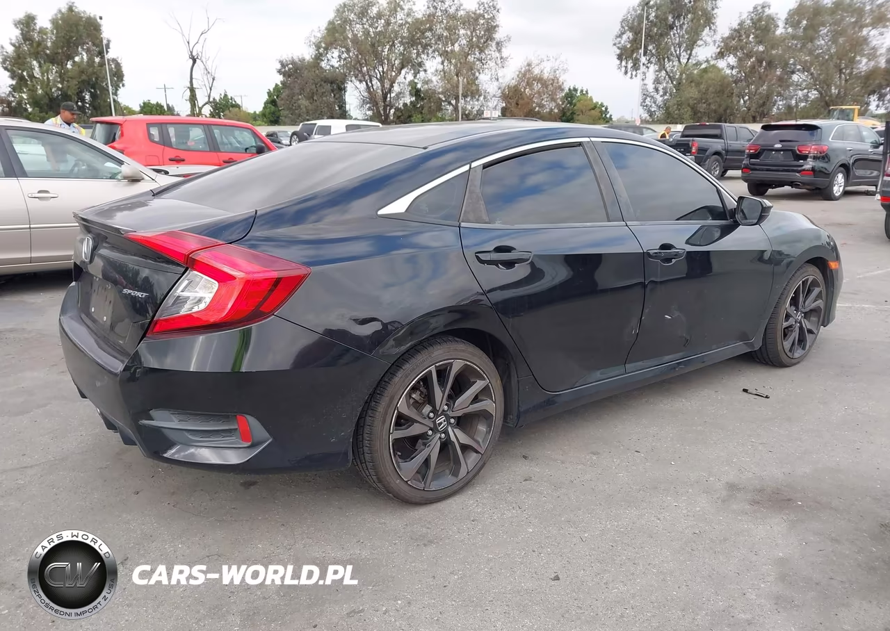 2021 Honda Civic Sport VIN:2HGFC2F81MH511052 - 4
