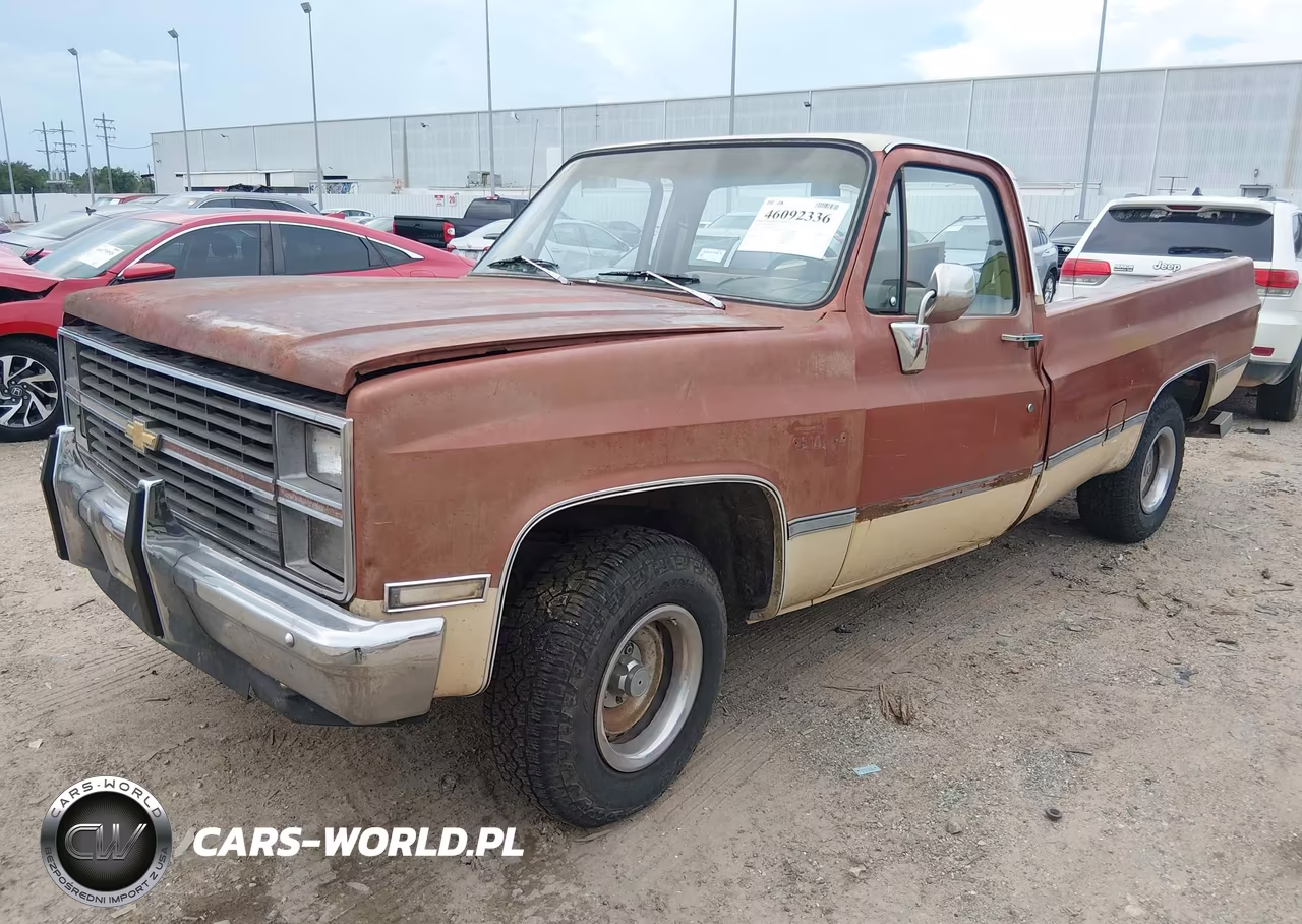 1983 Chevrolet C10 VIN:1GCEC14H7DS100108 - 2
