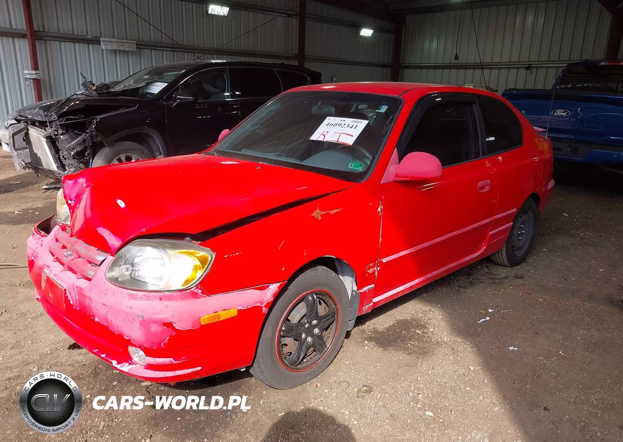 2005 Hyundai Accent Gls-Gt VIN:KMHCG35C05U366341 - 2