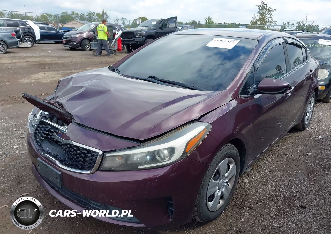 2017 Kia Forte Lx VIN:3KPFL4A7XHE124378 - 2
