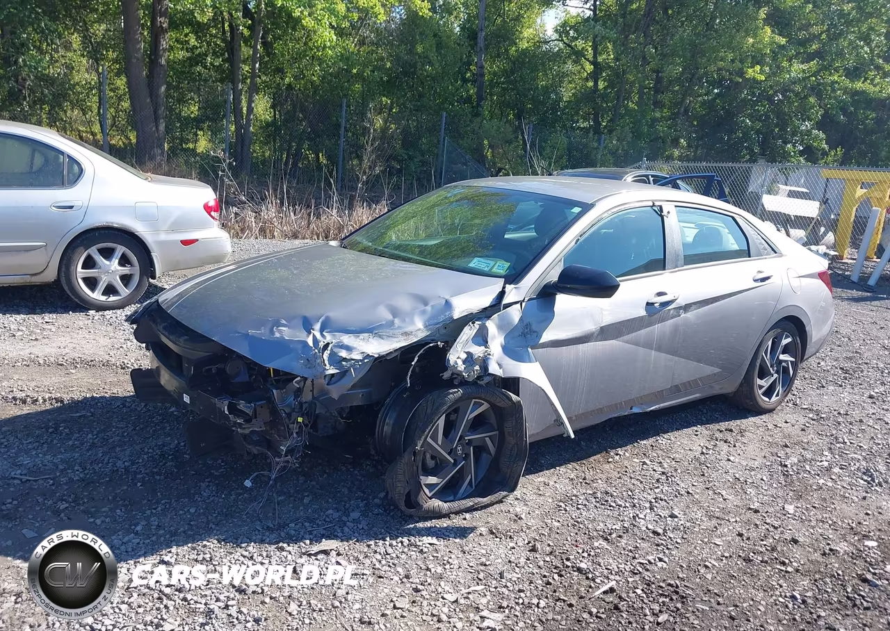 2025 Hyundai Elantra Sel Sport VIN:KMHLM4DG4SU962647 - 2