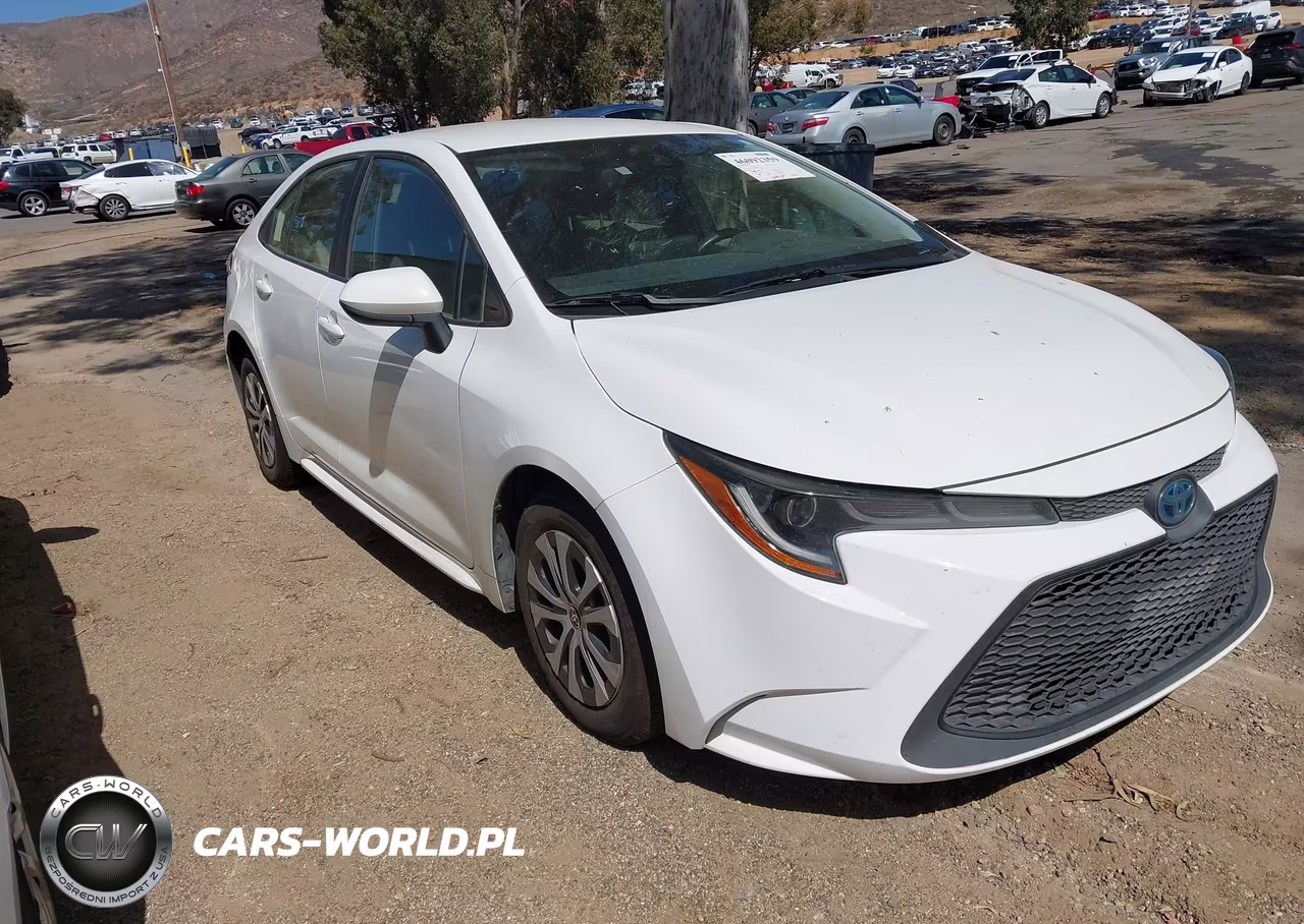 2022 Toyota Corolla Hybrid Le VIN:JTDEAMDE8N3002407 - 1