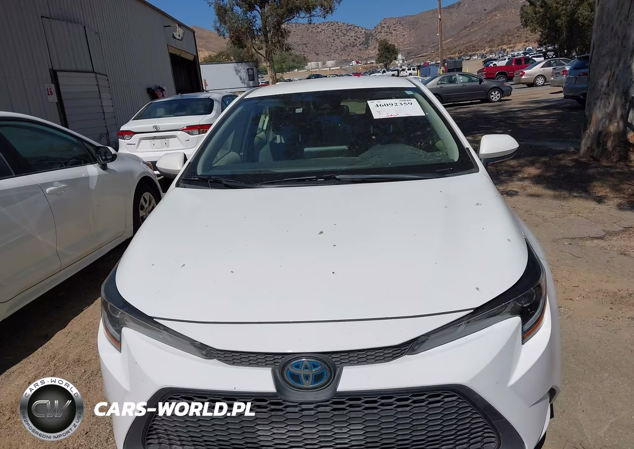 2022 Toyota Corolla Hybrid Le VIN:JTDEAMDE8N3002407 - 12
