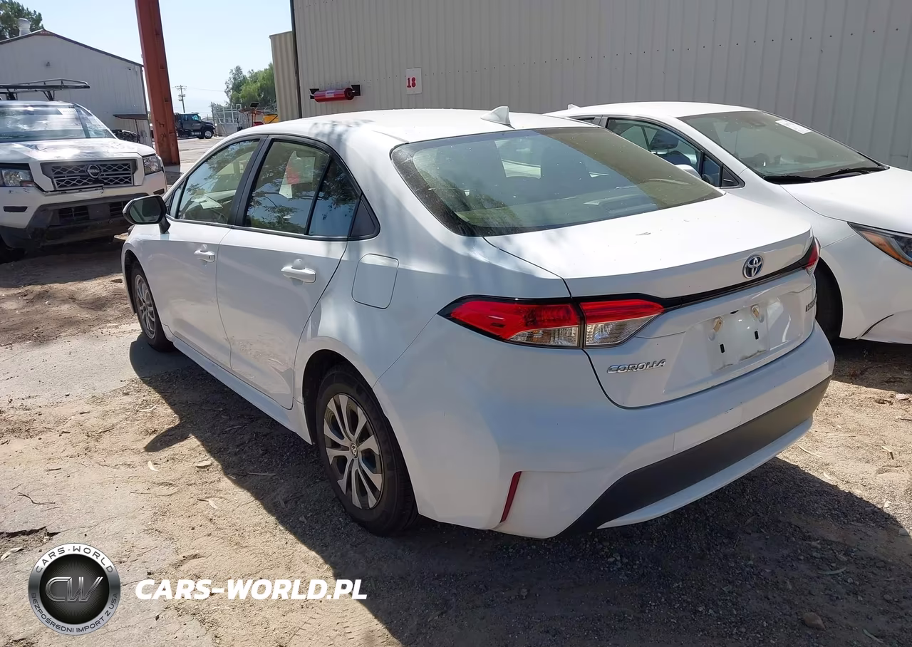 2022 Toyota Corolla Hybrid Le VIN:JTDEAMDE8N3002407 - 3
