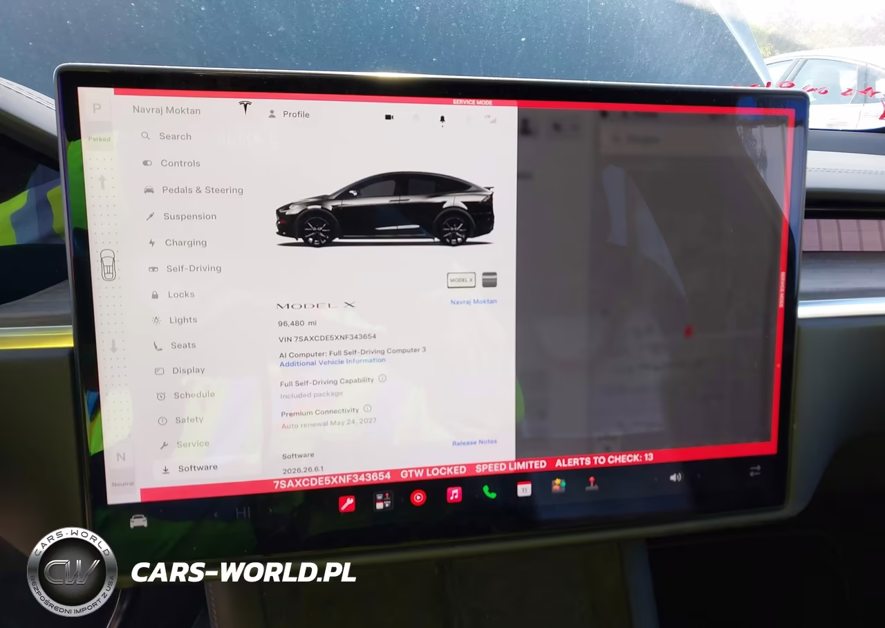2022 Tesla Model X Dual Motor All-Wheel Drive-Plaid Tri Motor All-Wheel Drive VIN:7SAXCDE5XNF343654 - 19