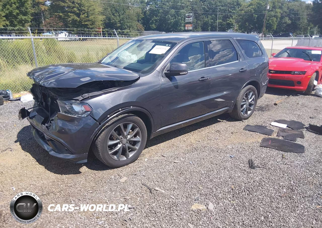 2017 Dodge Durango Gt Rwd VIN:1C4RDHDG3HC627111 - 2